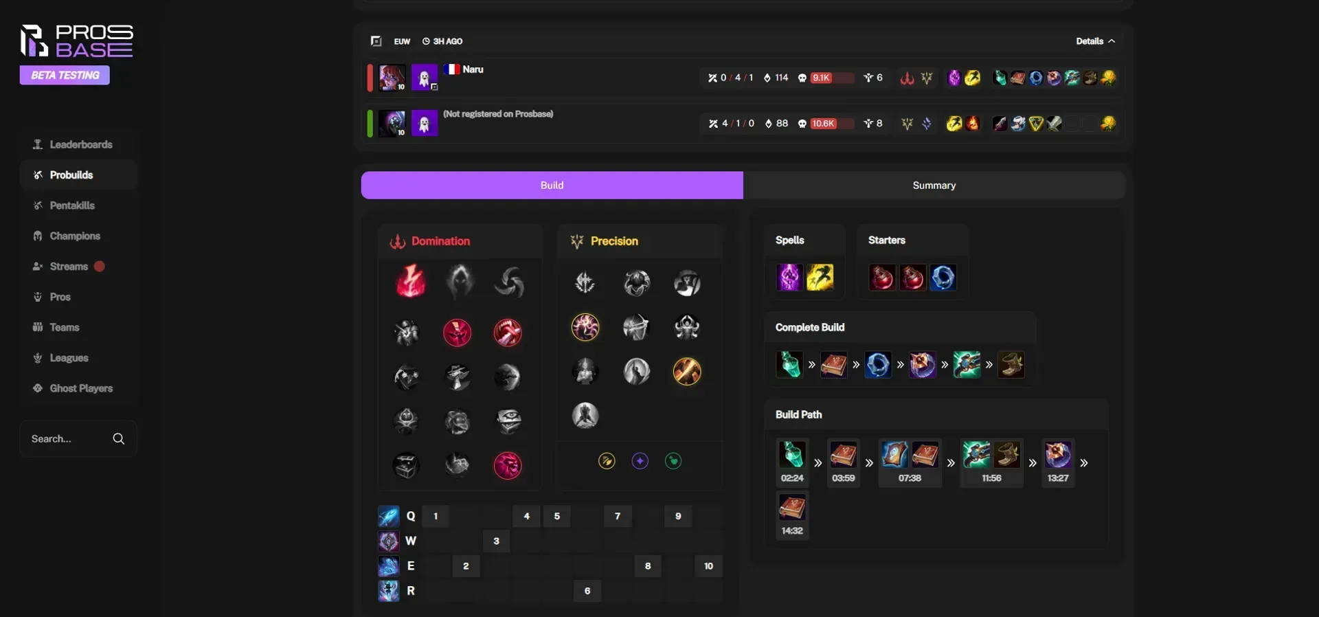 Prosbase Probuilds
