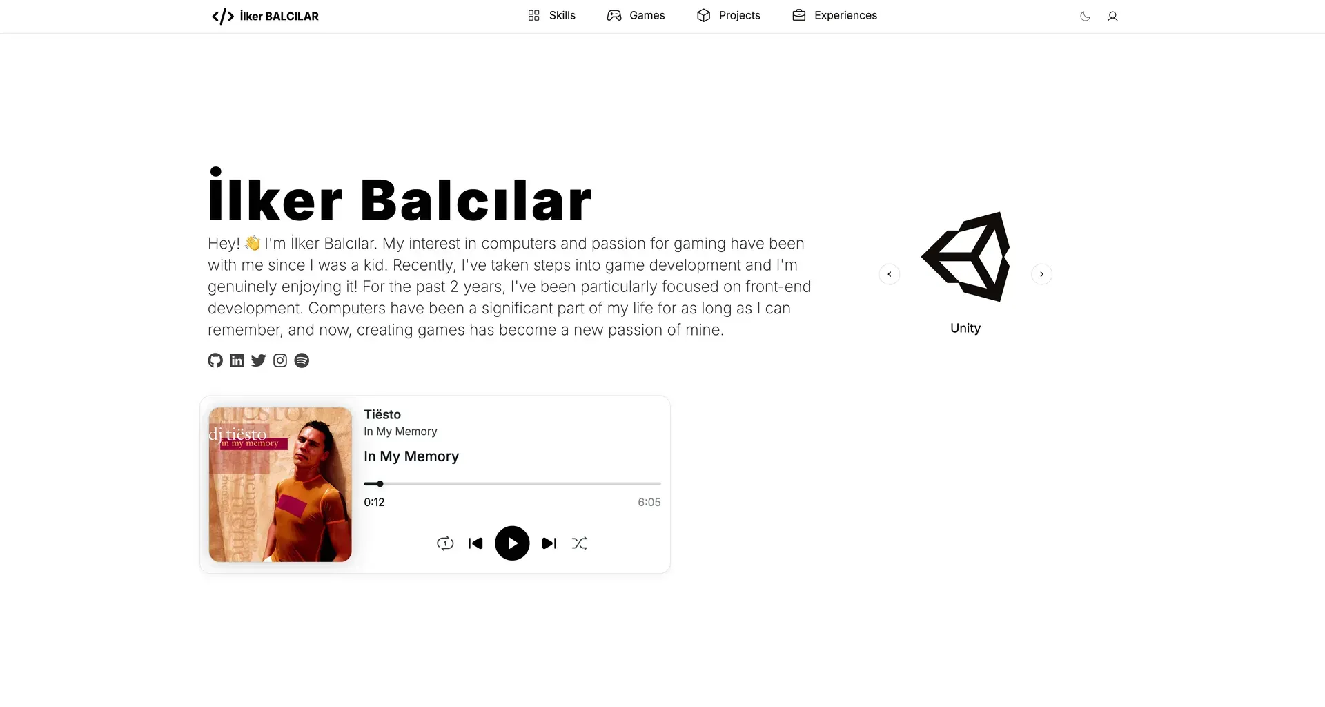 Old Portfolio Site
