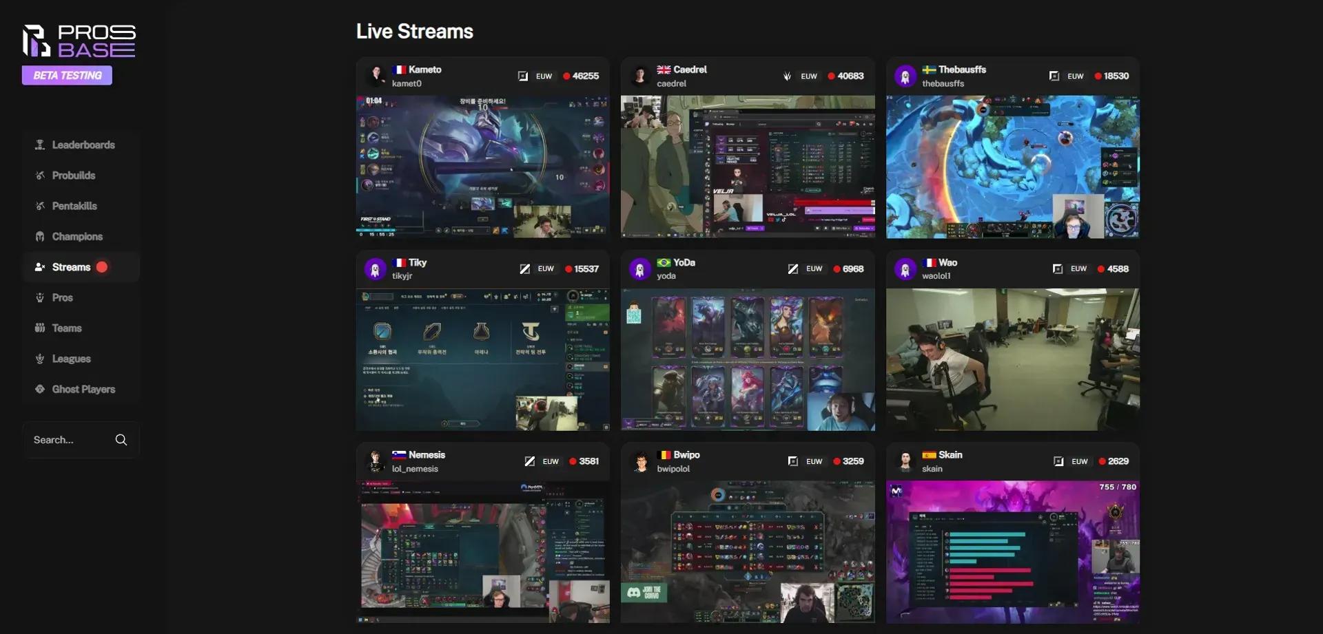 Prosbase Streamer Hub